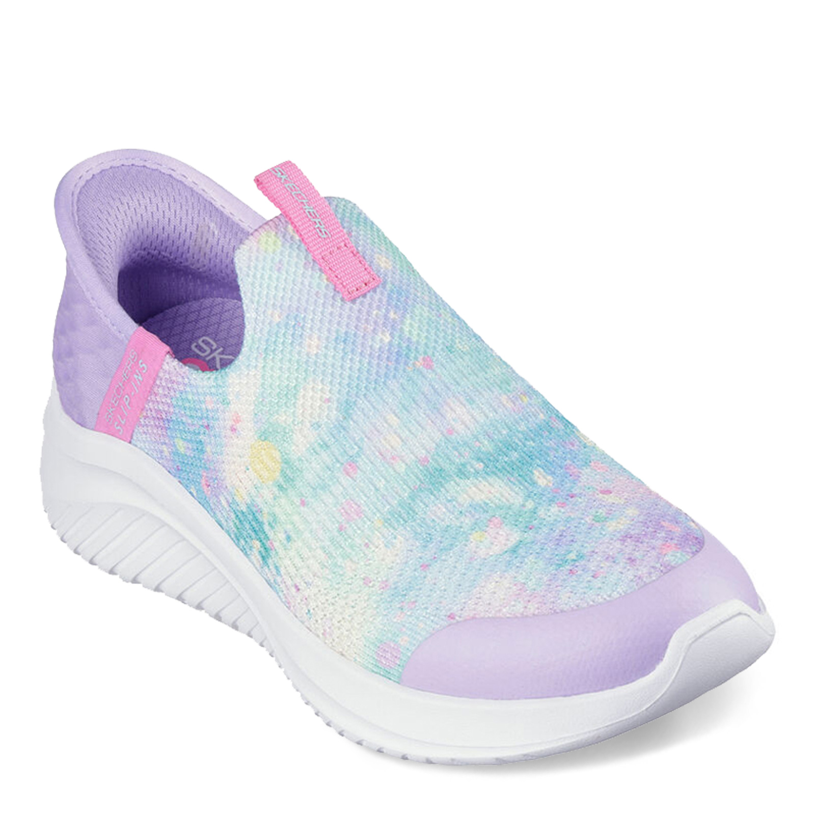 Girl's Skechers, Slip-ins: Ultra Flex 3.0 Sneaker- Little Kid 303822L-LVMT  Paste