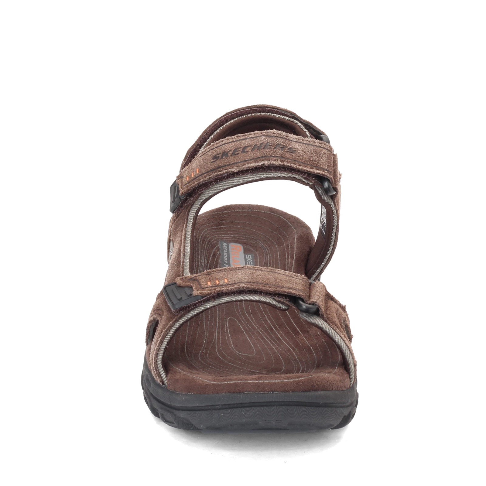 Skechers Men s Sandals Garver Alec Memory Foam Relaxed Fit Brown