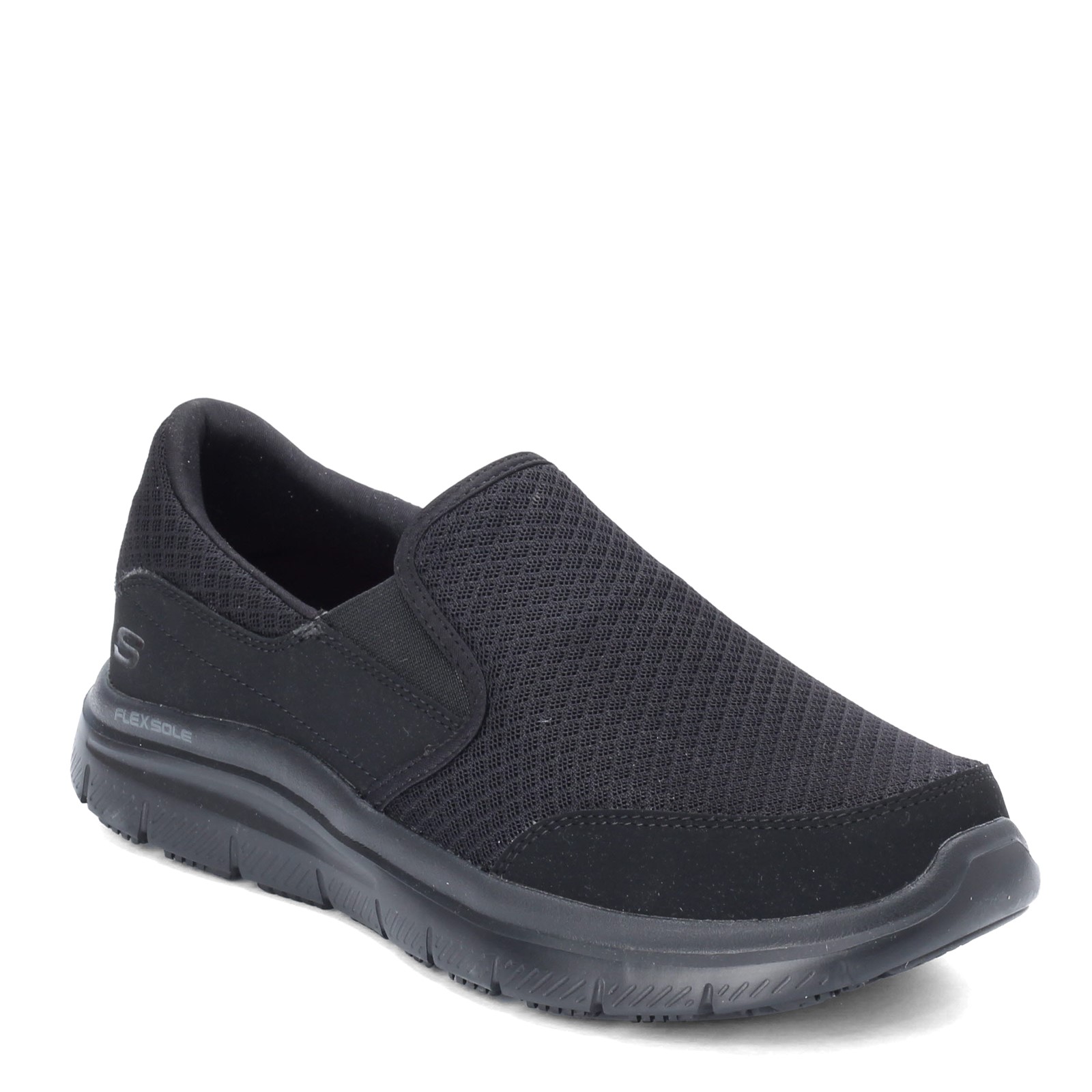 Skechers for work men's flex store advantage slip resistant mcallen slip on