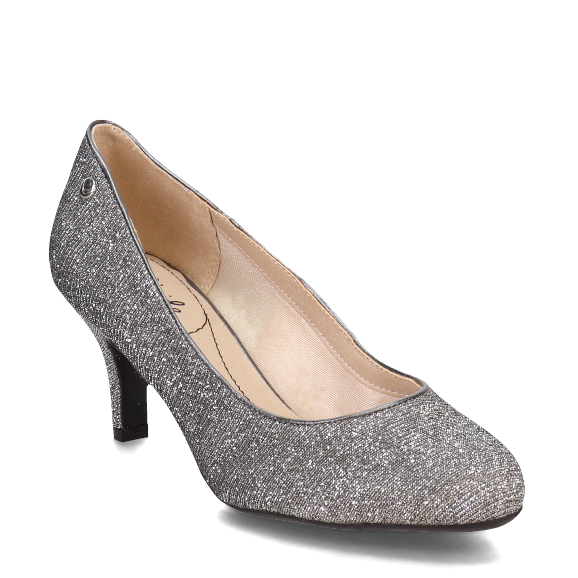 Women s LifeStride Parigi Pump B59884F035 Pewter Synthetic eBay