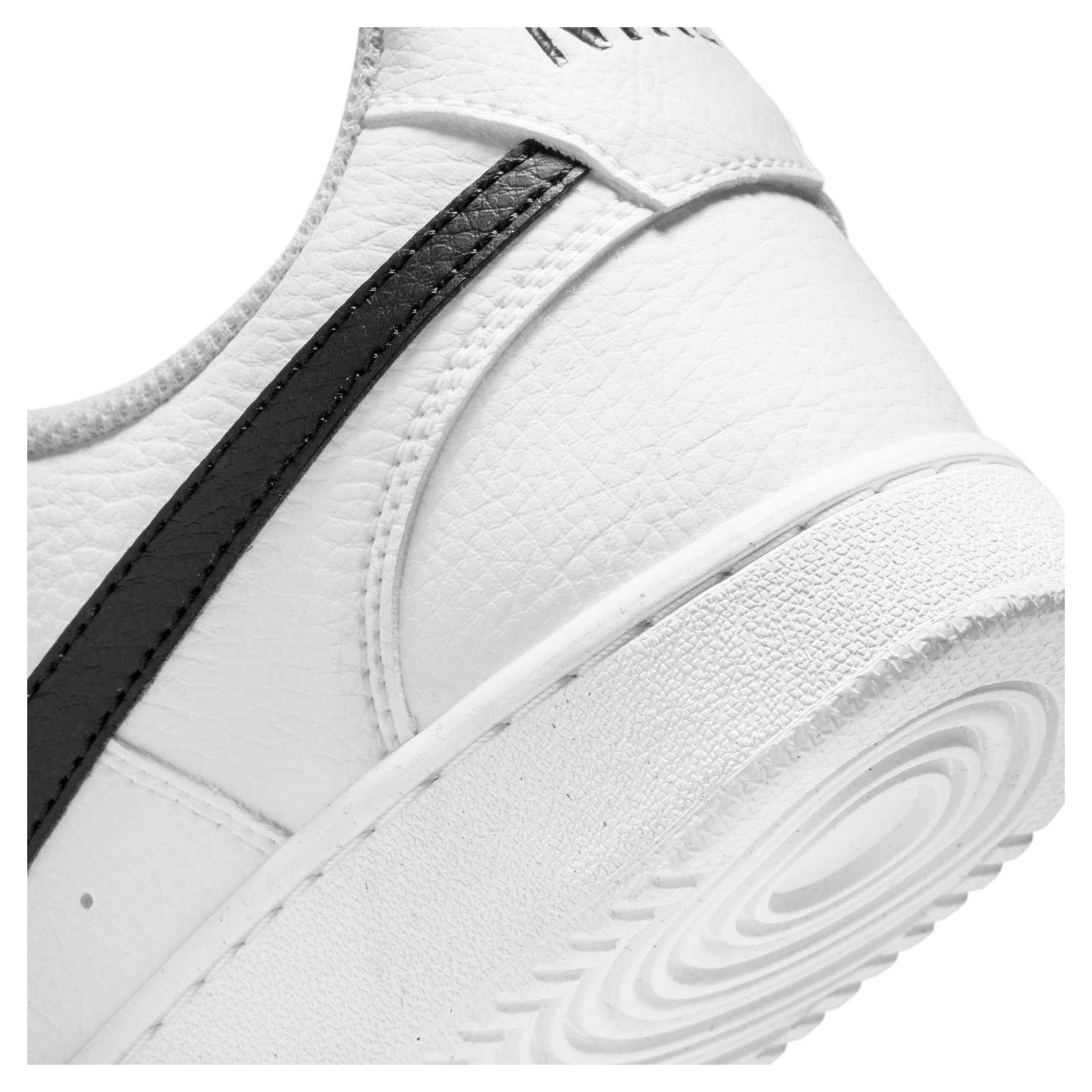 Men's Nike, Court Vision Low Next Nature Sneaker DH2987-101 White/Black Syntheti