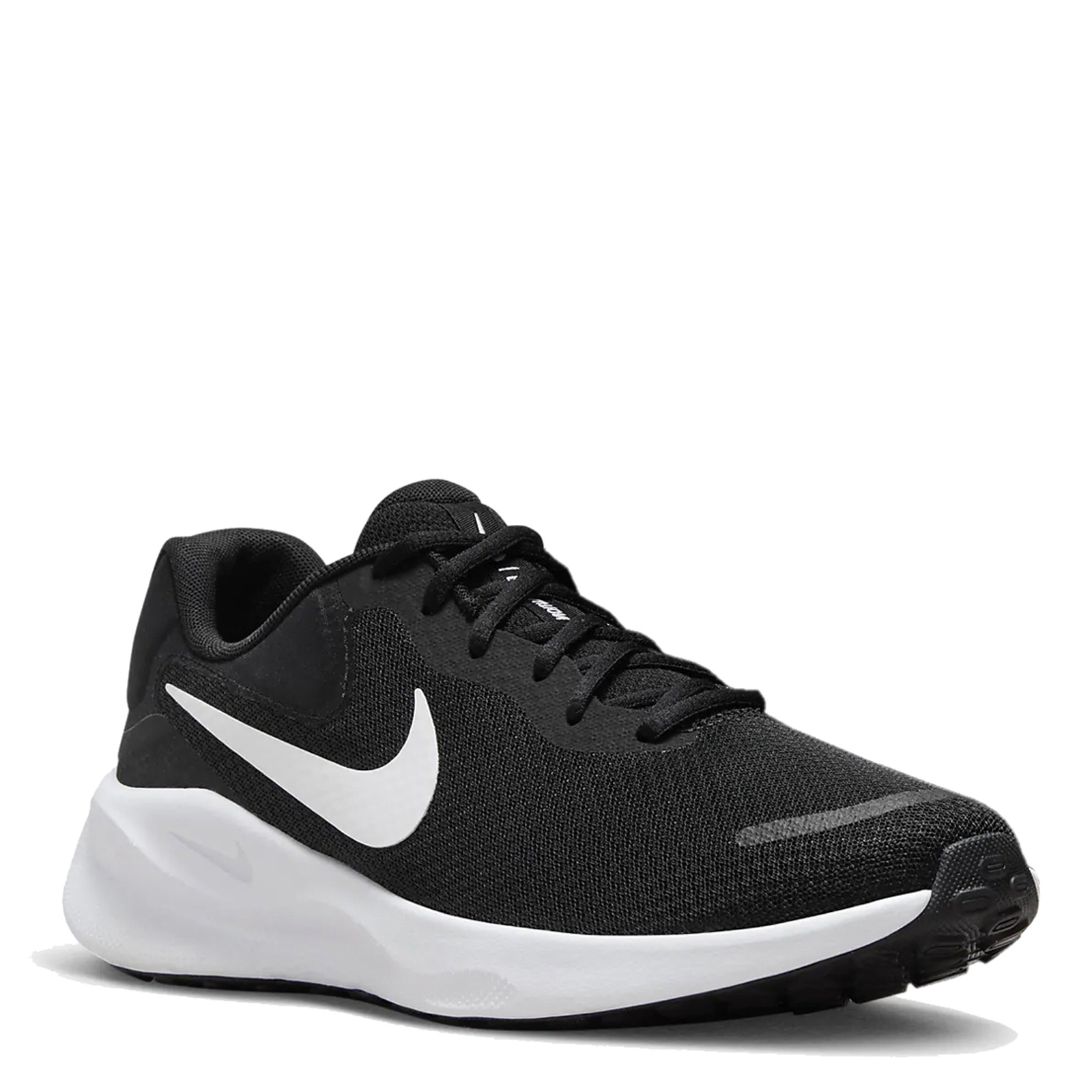 Мужские кроссовки для бега Nike, Revolution 7 FB2207-001 Черно-белые СИНТЕТИЧЕСКИЕ