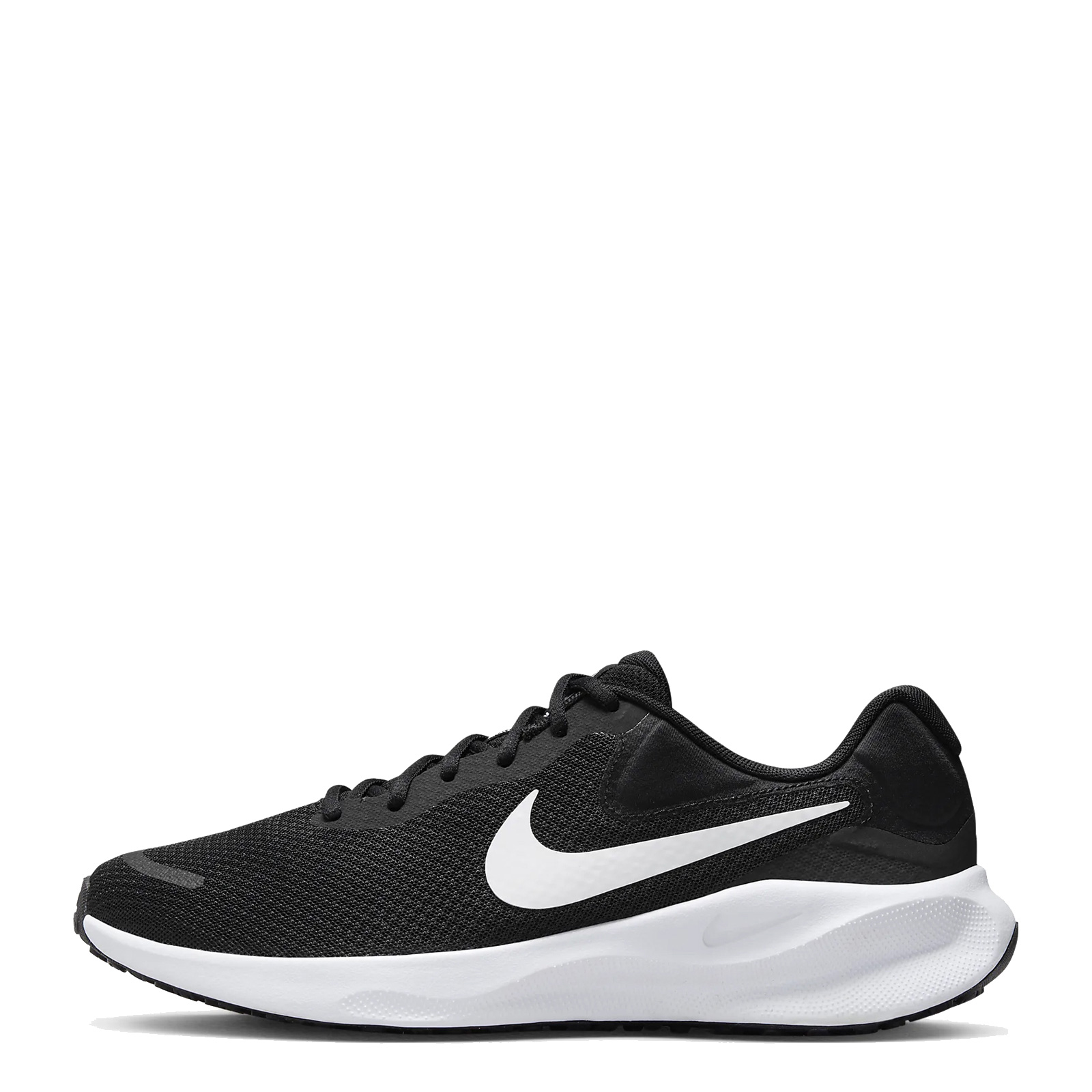 Men's Nike, Revolution 7 Running Shoe FB2207-001 Black/White SYNTHETIC - Picture 14 of 18