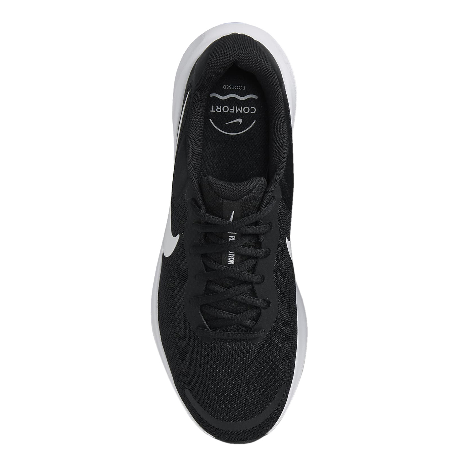 Men's Nike, Revolution 7 Running Shoe FB2207-001 Black/White SYNTHETIC - Picture 16 of 18