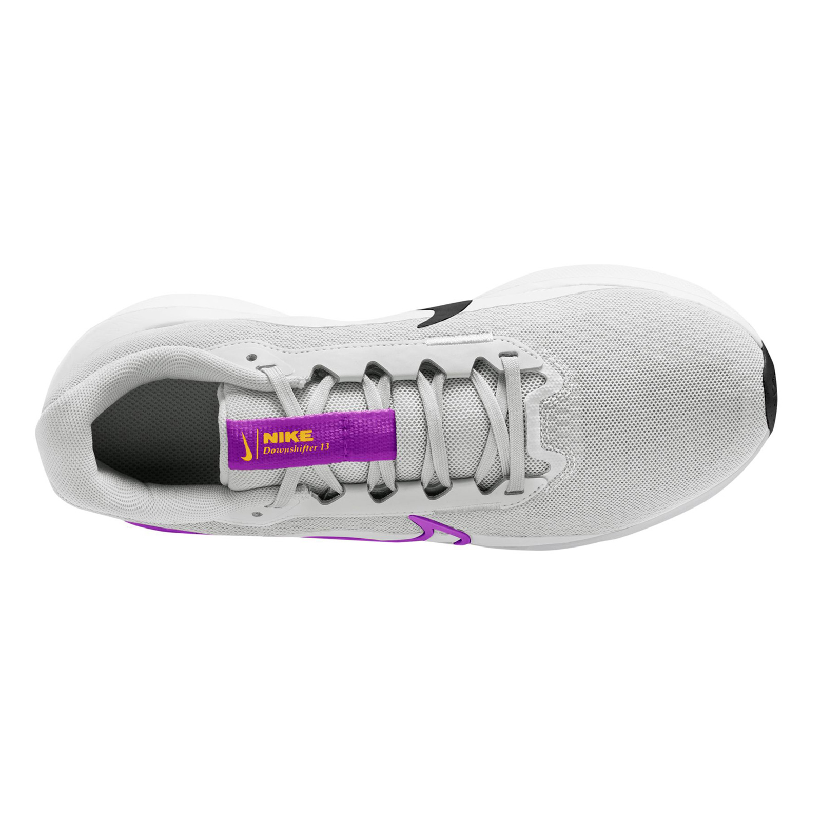 Women's Nike, Downshifter 13 Running Shoe FD6476-009 Grey/Purple SYNTHETIC - Picture 15 of 36