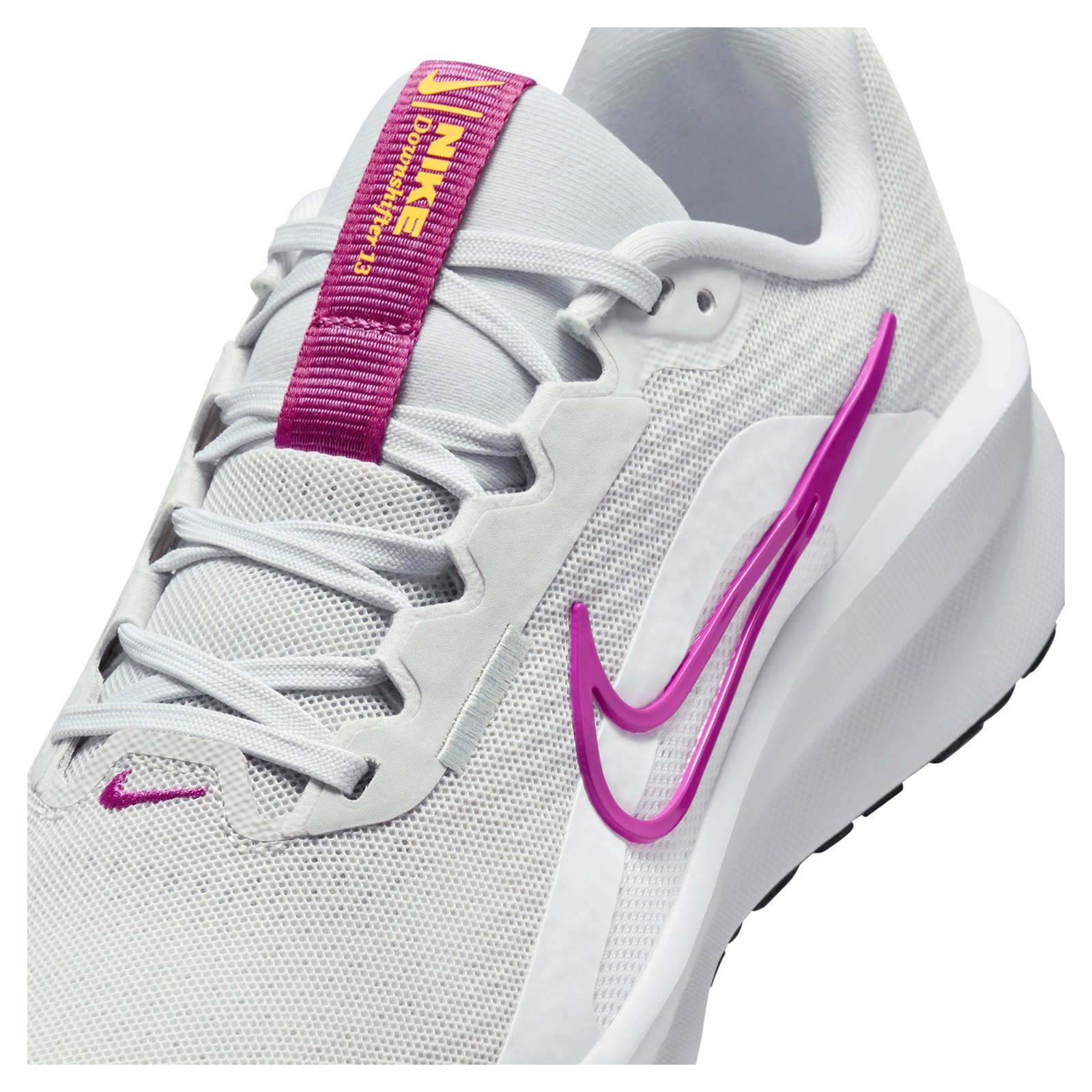 Women's Nike, Downshifter 13 Running Shoe FD6476-009 Grey/Purple SYNTHETIC - Picture 17 of 36