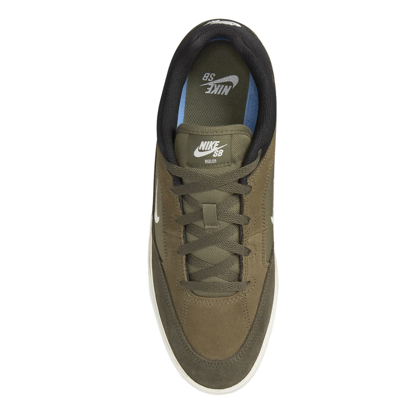 Zapatilla deportiva de skate para hombre Nike, SB Malor FV6064-200 mediana oliva/vela-carga caqui-SUE - Imagen 15 de 45
