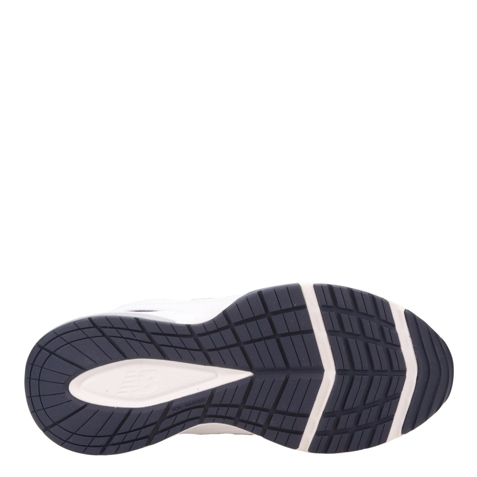 Мужские кроссовки New Balance, 608 v5, MX608WN5 ИЗ белой/темно-синей КОЖИ