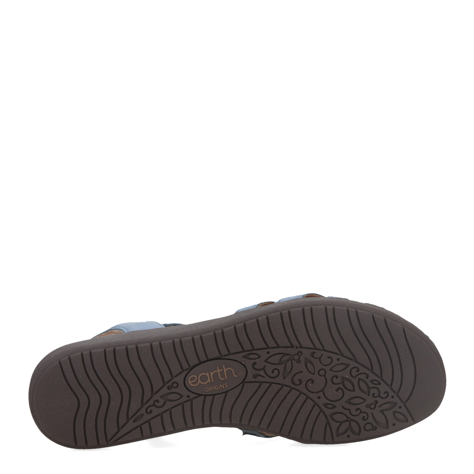 Women's Earth Origins, Nellie Sandal NELLIE-MBL01 Medium Blue 01 LEATHER - Picture 9 of 13